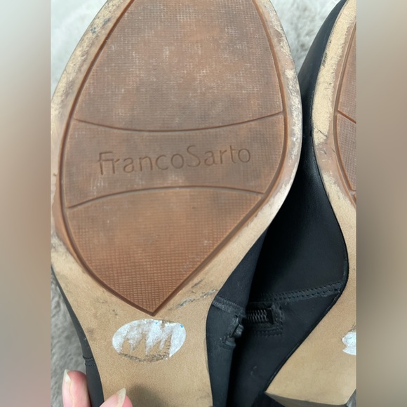 Franco Sarto Black Booties - Picture 5 of 10